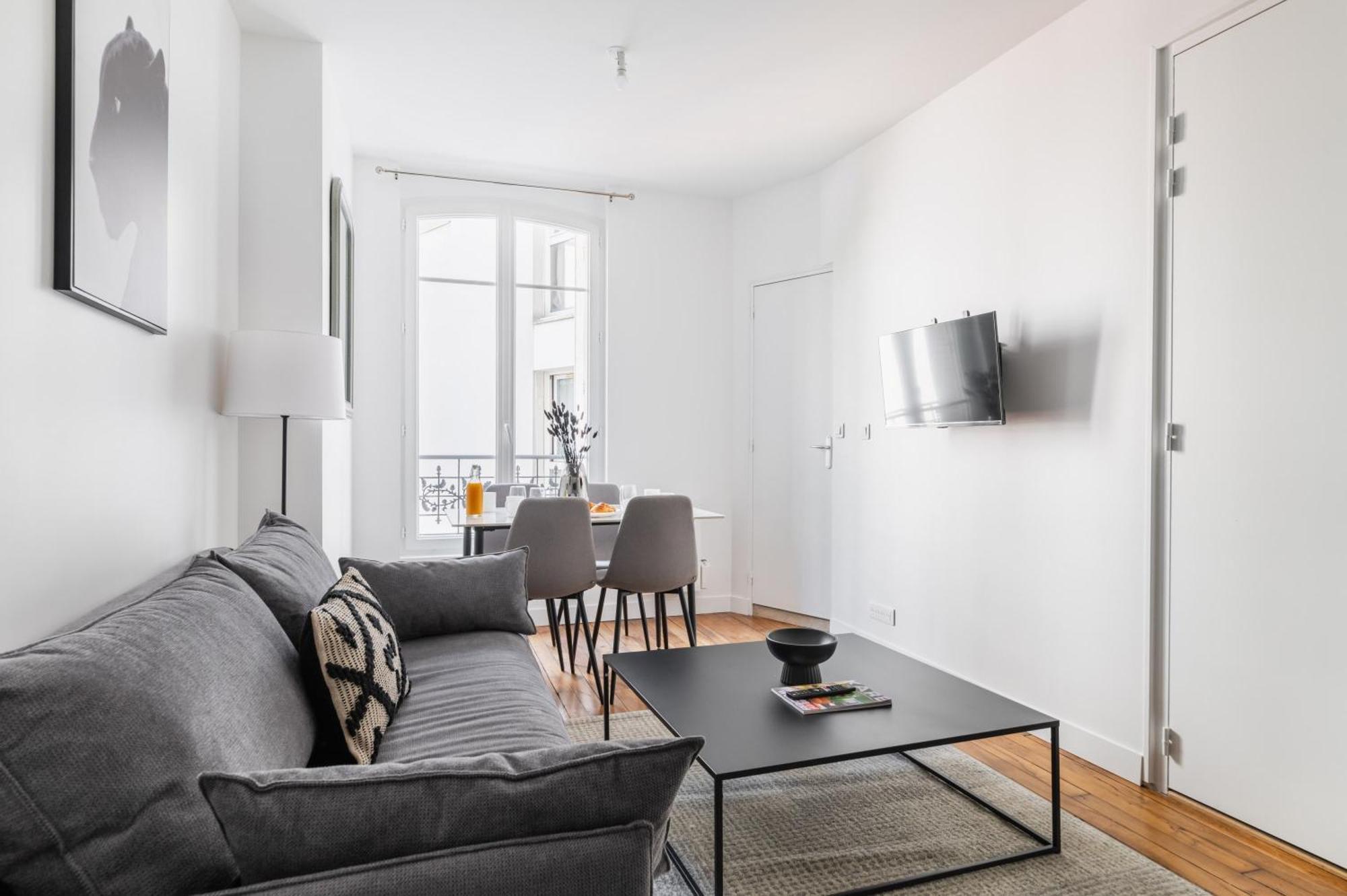 2 Pieces Refait Neuf Metro Jaures - Paris 19 - 4P - Flat-Guest Apartment Bagian luar foto